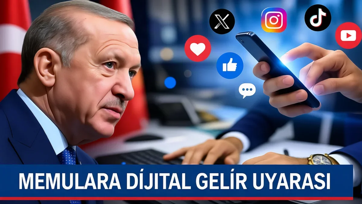 Cumhurbaşkanlığından memurlara dijital gelir uyarısı: Sosyal medya kazançları ticaret sayıldı