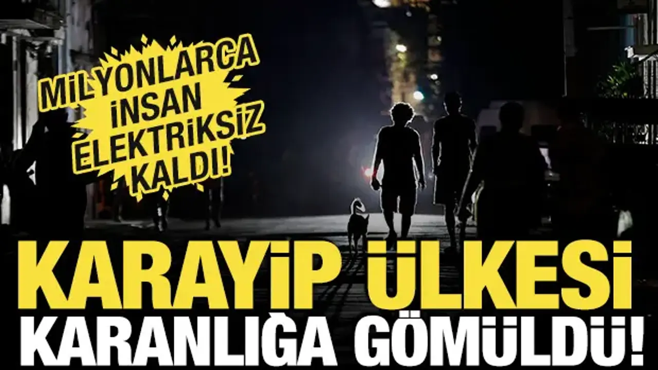 Küba'da Enerji monopoly'sü Çöktü: Milyonlarca Halk Kara Kışa Mahkum Edildi